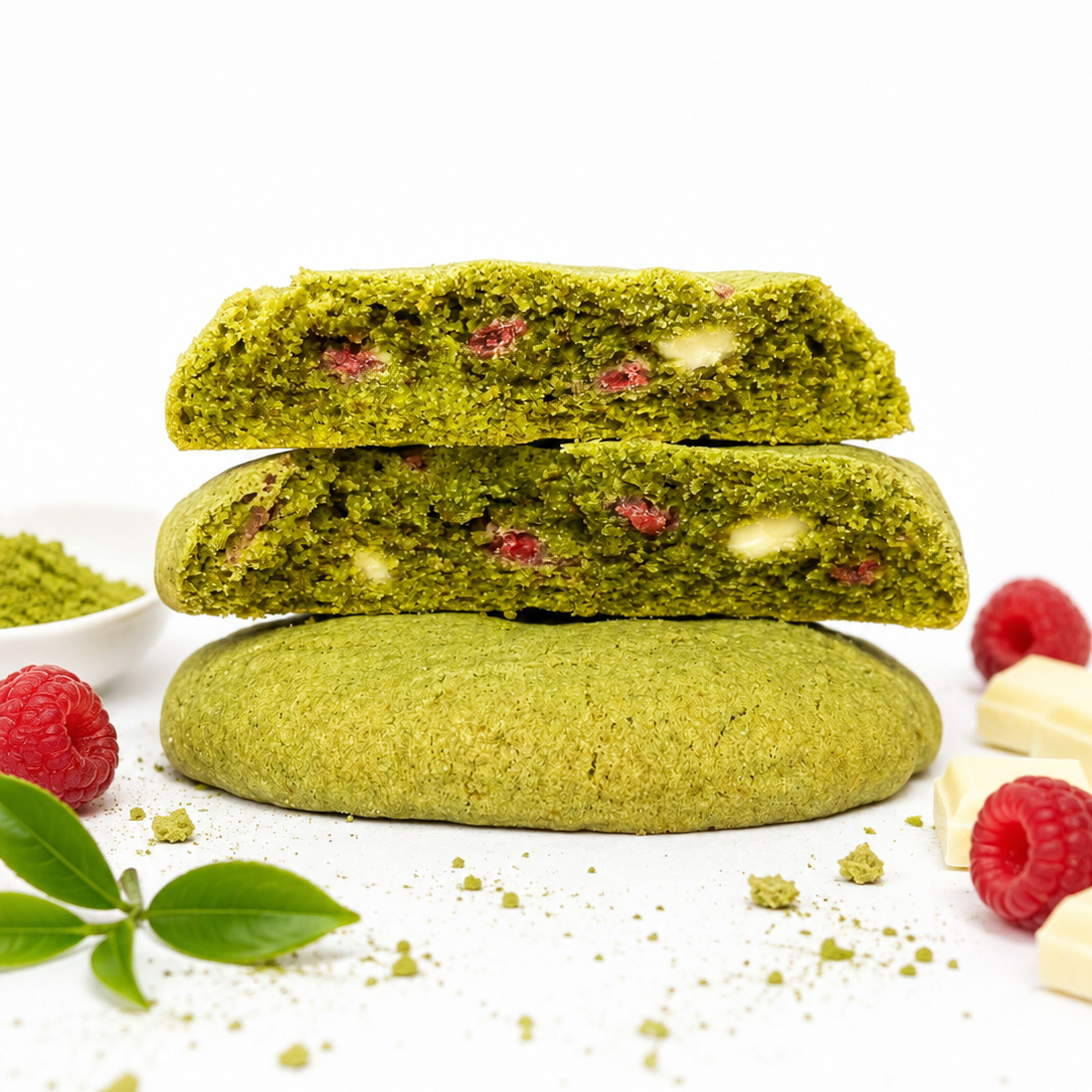 Matcha Raspberry Cookie